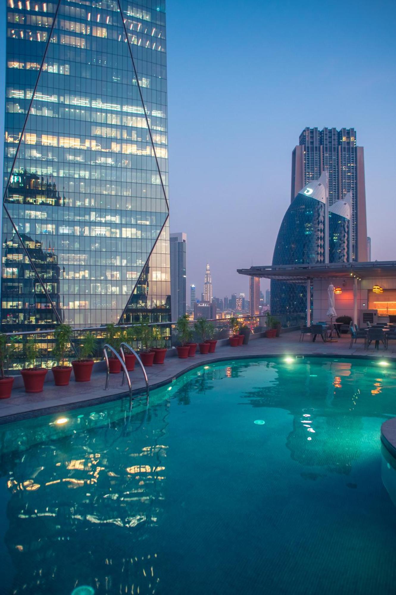 Ritz Carlton Difc Downtown Dubai Hotell Exteriör bild